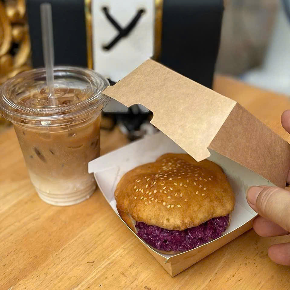 HỘP GIẤY KRAFT ĐỰNG BURGER